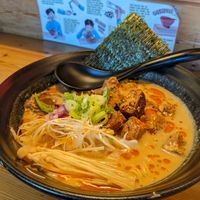 Vegan tantanmen at Ramen Momo in Reykjavik