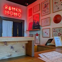 Interior at Ramen Momo in Reykjavik