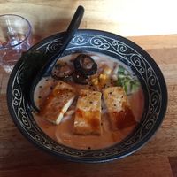 vegan ramen at Ramen Momo in Reykjavik