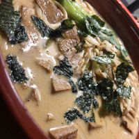 Sesame ramen  at Ramen Momo in Reykjavik