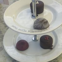 Vegane Pralinen   at Cafe Pause in Freudenstadt