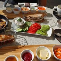 Veganized breakfast for two at Cafe Pause in Freudenstadt