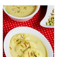 Rasmalais.. (sweet taste) Bengali Sweet Of Soft Cheese  #Veganuary at Govinda's - North City in Dublin