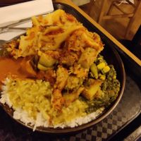 Budha vegan plate at Govinda's - North City in Dublin