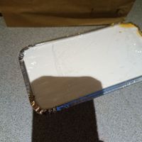 Large takeaway portion at Govinda's - North City in Dublin