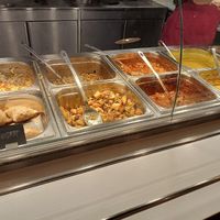 Some of the food at Govinda's - North City in Dublin