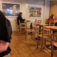 Note the scenes from life of Sri Krishna! at Govinda's - North City in Dublin