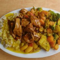 Delicious vegan meal! at Govinda's - North City in Dublin