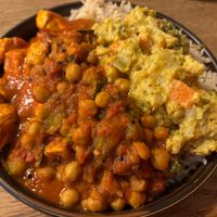 Vegan plate at Govinda's - North City in Dublin
