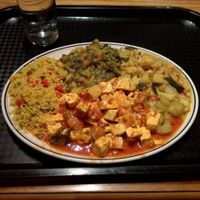 Regular sized main menu at Govinda's - North City in Dublin