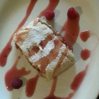 Apple Strudel (vegan) at Red Chateau in Niagara Falls