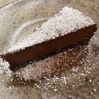 Chocolate dessert  at Moagem in Aljezur