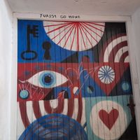 View from our table at Mamarosa in Altea