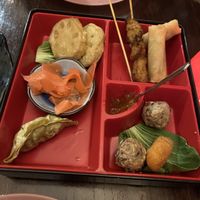 Only half of what you get - we’d forgotten to take a photo bc it was so yummy!  at Liutaio Music Cafe & Shop in Cambridge