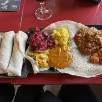   at Addis Ethiopian Kitchen in Helsinki