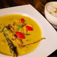 green curry !! yummy at Indigo Bar Restaurant in Cusco