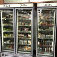  Filled fridge for vegans and vegetarians at Holland & Barrett in Chatham