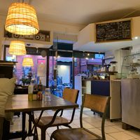 With sofa, piano, and friendly staff!! at Armand Bar et Cantine in Paris