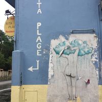 Outside  at Rita-Plage in Villeurbanne