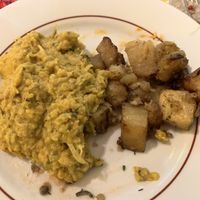 ...and some dahl and potatoes to finish.  at Rita-Plage in Villeurbanne