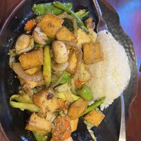 Lemongrass tofu  at Pho Kim Chi in Poulsbo