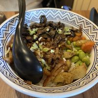 Mushroom cauliflower don   at Umi Japanese Bar and Restaurant in Middlesbrough