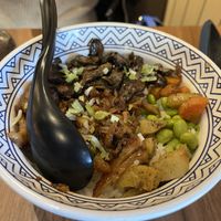 Mushroom cauliflower don   at Umi Japanese Bar and Restaurant in Middlesbrough