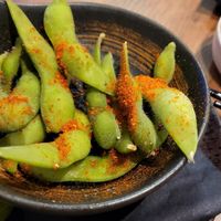 Spicy Edamame at Umi Japanese Bar and Restaurant in Middlesbrough