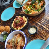 Chose 5 or 6 dishes which were fine for 2 of us at The Tipsy Vegan in Cambridge