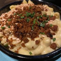 Chorizo Mac & Cheese at The Tipsy Vegan in Cambridge