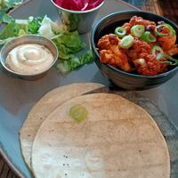 Cauliflower tacos at The Tipsy Vegan in Cambridge