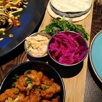 cauli tacos at The Tipsy Vegan in Cambridge