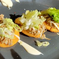 King Oyster Arepas at The Tipsy Vegan in Cambridge