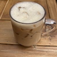 Iced vanilla chai latte   at The Tipsy Vegan in Cambridge