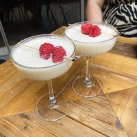 White chocolate martini  at The Tipsy Vegan in Cambridge