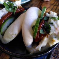 Bao buns (October 2022) at The Tipsy Vegan in Cambridge