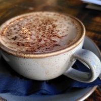 Decaf mocha (October 2022) at The Tipsy Vegan in Cambridge