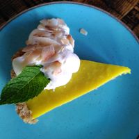 Lemon tart (October 2022) at The Tipsy Vegan in Cambridge