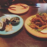 Starters at The Tipsy Vegan in Cambridge