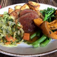 Beef Seitan  at The Tipsy Vegan in Cambridge