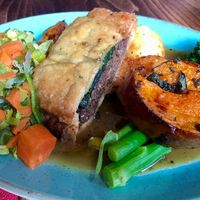 Mushroom Wellington   at The Tipsy Vegan in Cambridge