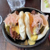 Reuben bao 😋  at The Tipsy Vegan in Cambridge