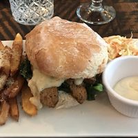 Steak Sandwich at The Tipsy Vegan in Cambridge
