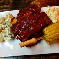 vegan ribs at The Tipsy Vegan in Cambridge
