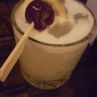 Pineapple sour at The Tipsy Vegan in Cambridge