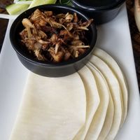 Hoisin juck rolls at The Tipsy Vegan in Cambridge