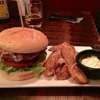 Buttermilk Burger 🍔  at The Tipsy Vegan in Cambridge