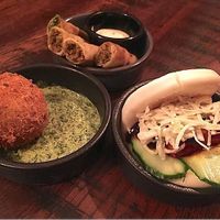 Tapas Dishes at The Tipsy Vegan in Cambridge