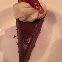 Chocolate and Mint Torte at The Tipsy Vegan in Cambridge