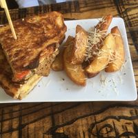 Phily sandwich  at The Tipsy Vegan in Cambridge